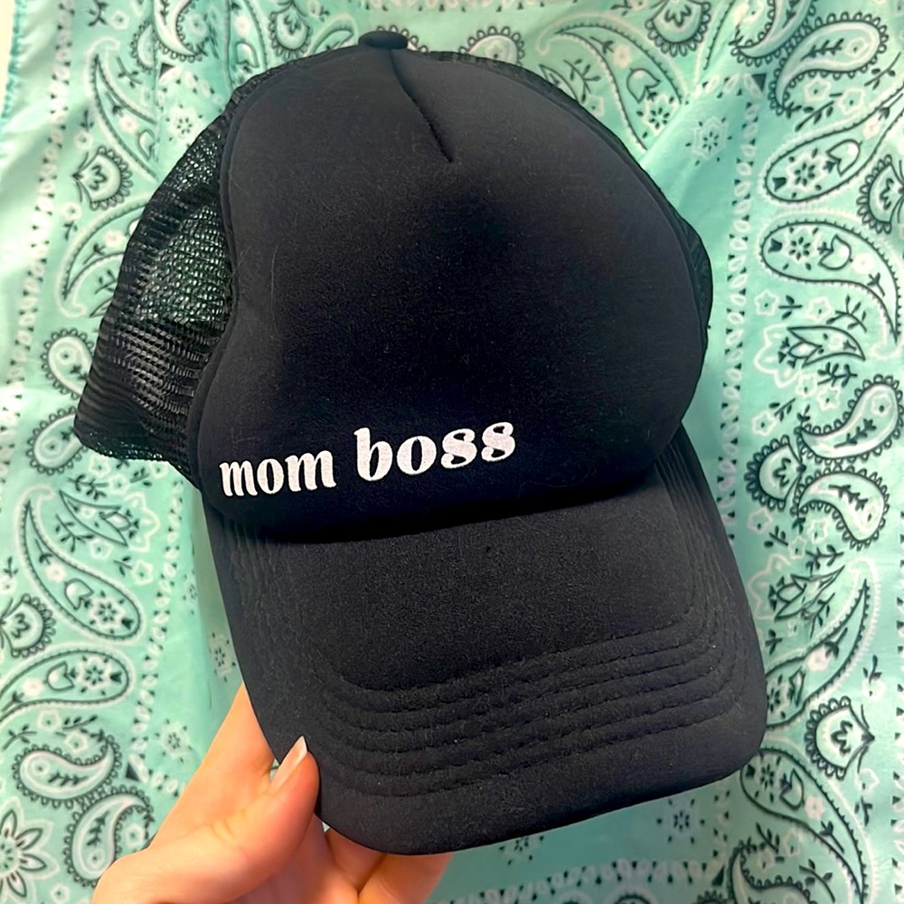 Mom Boss SnapBack hat - Picture 1 of 5
